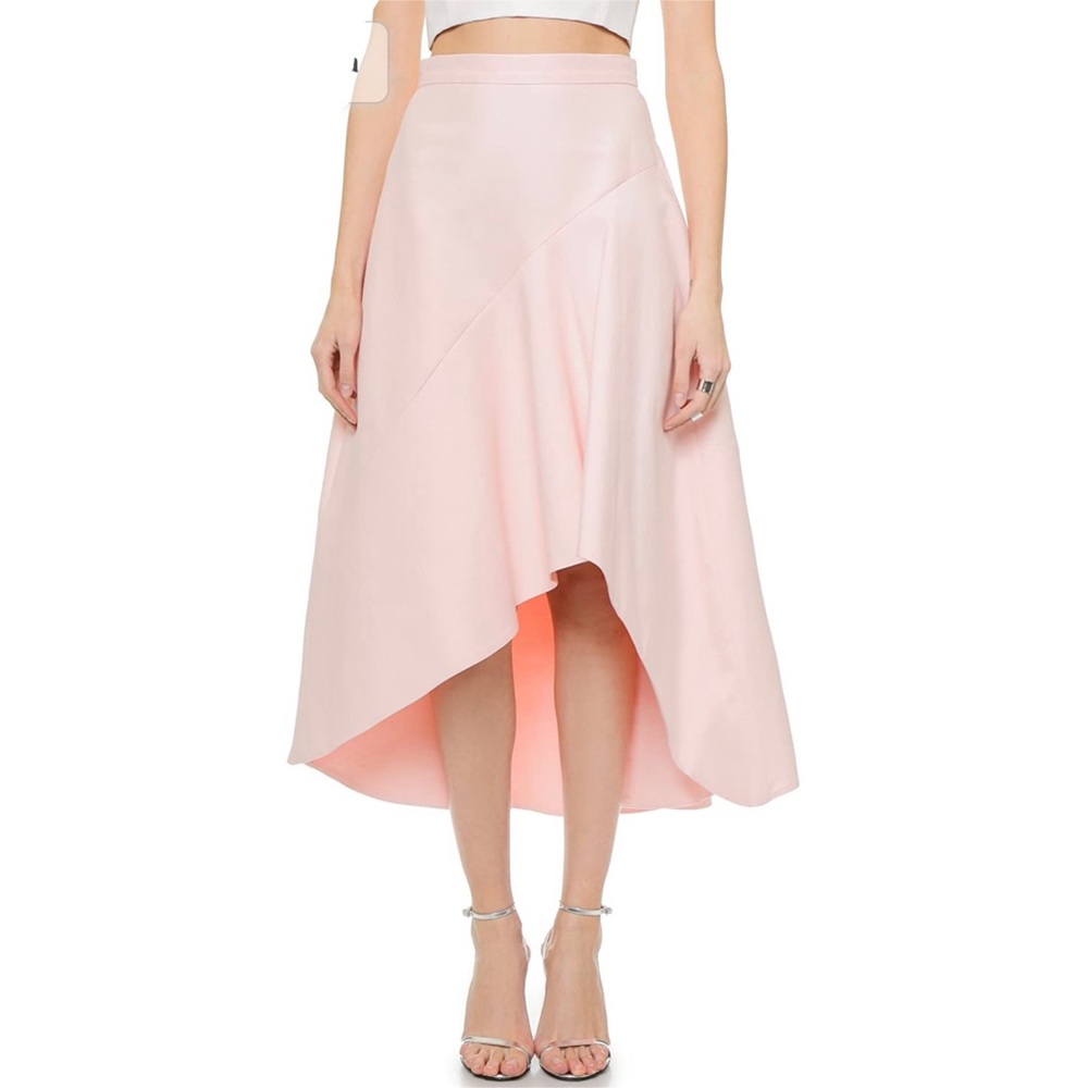 Halston Heritage High Low Skirt